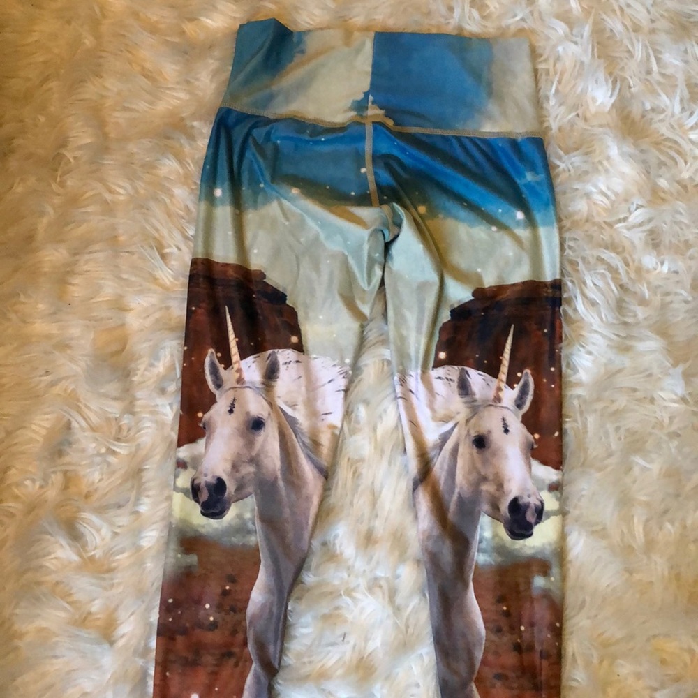 Magical Teeki Unicorn Desert Leggings